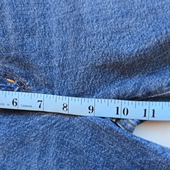 AGOLDE Toni midrise straight jeans in dime color size 25 - Picture 14 of 15